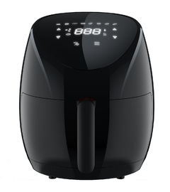 Digital Hot Air Fryer 1500W L356*W287*H326mm Black Color Without Oil
