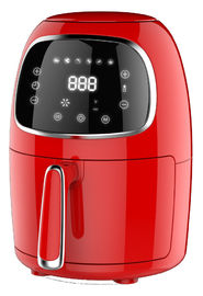 Compact Red Power Air Fryer , 2 Liter Mini Air Fryers For Home Use